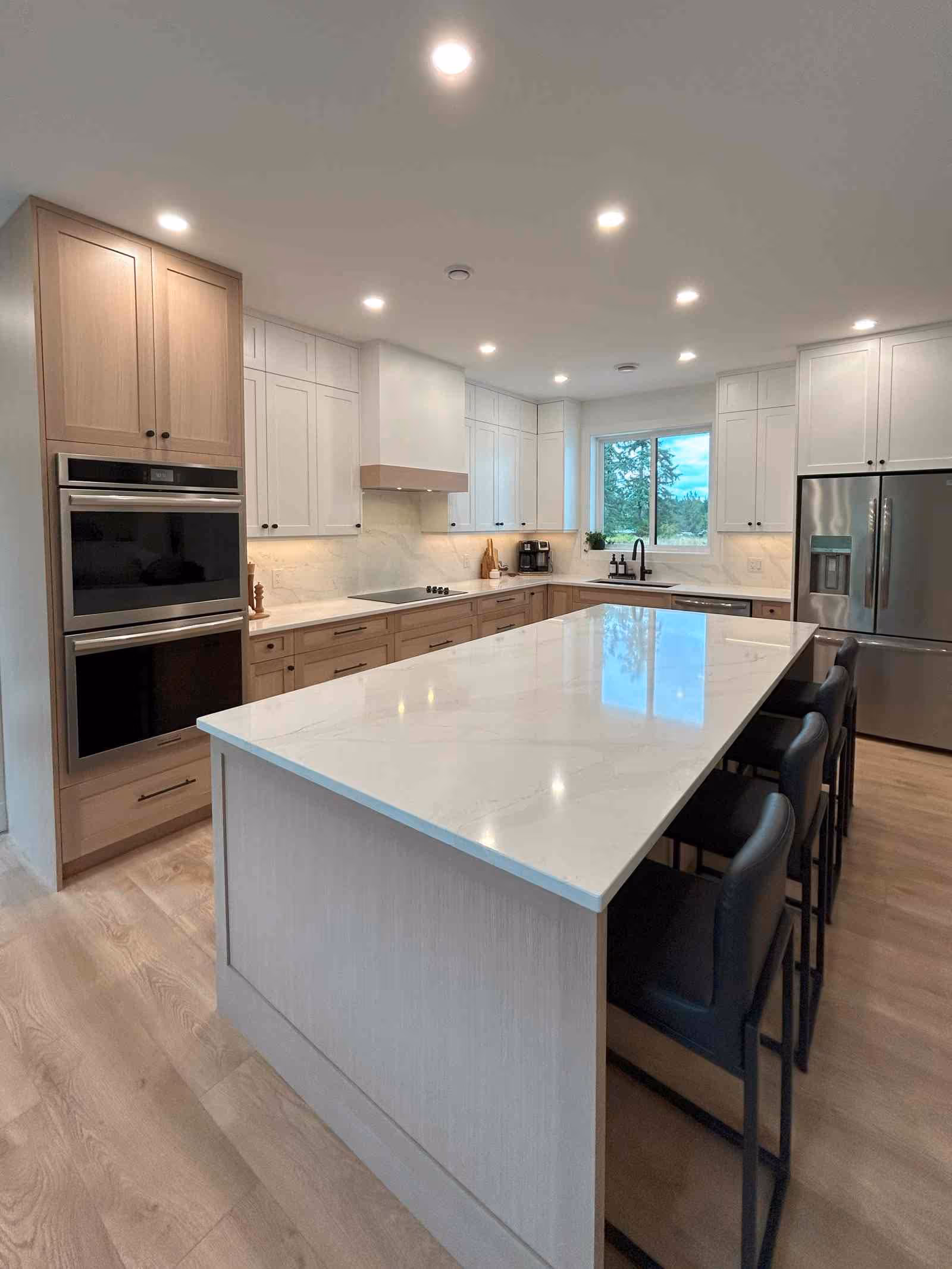 A custom build kitchen