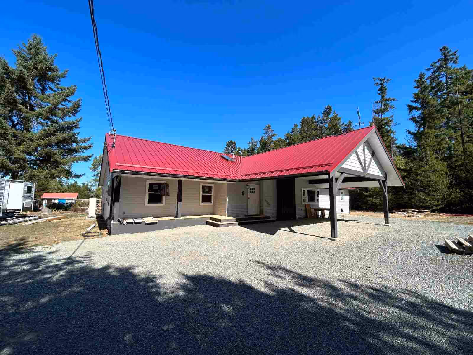 A new and finish house