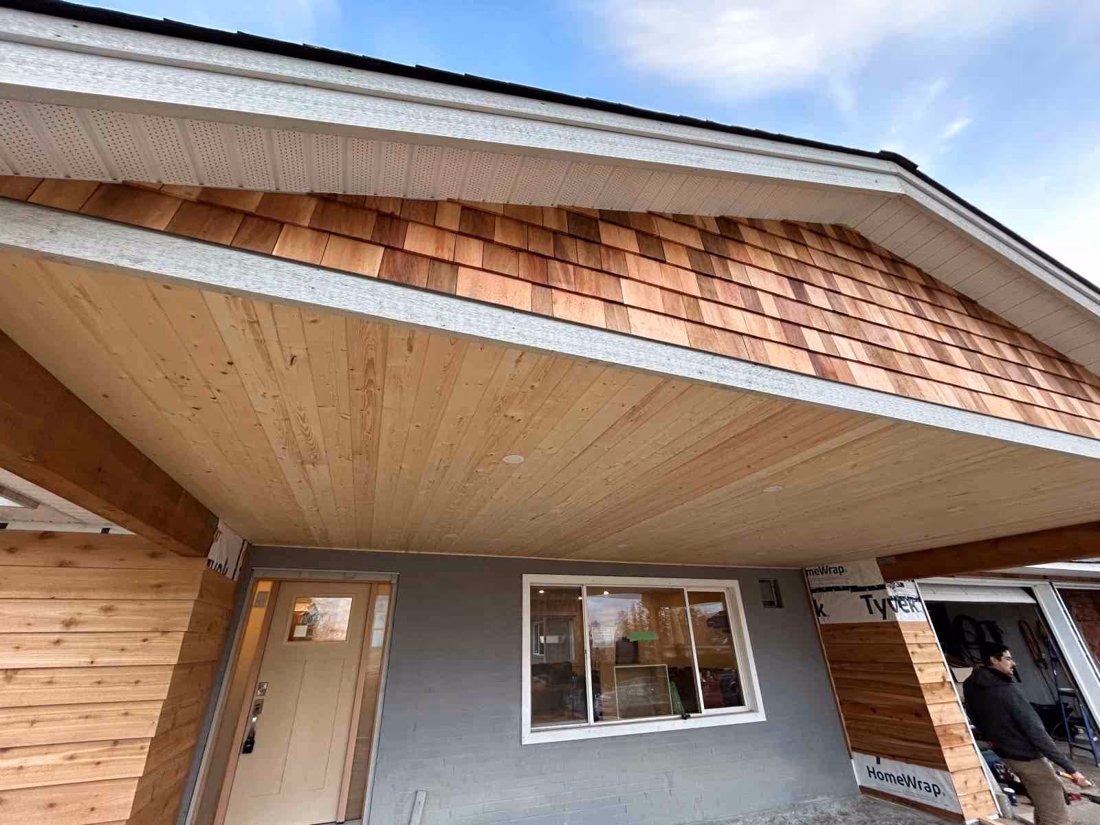 A new renovated bricks in the house