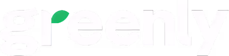 Greenly logo with a green leaf over the letter r.