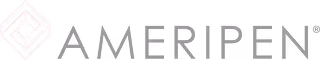 Ameripen brand logo with stylized diamond shape and uppercase text.