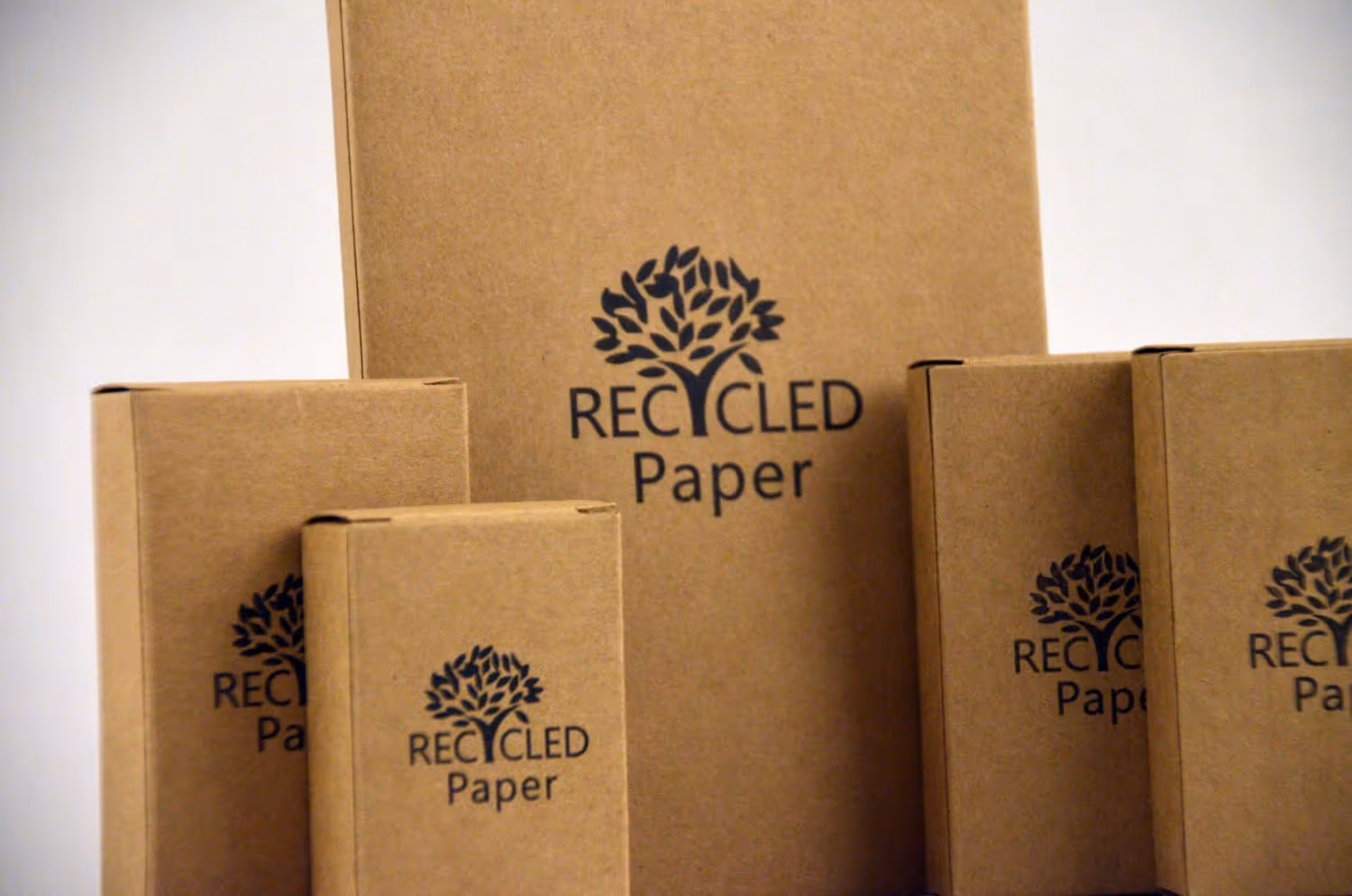 Recycled paper that can be used again