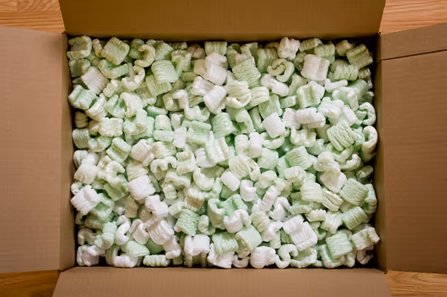 Polystyrene, one of the 7 types of plastics