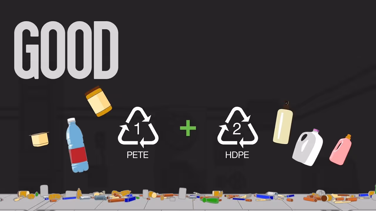 Different types of plastic require different methods in order to get recycled