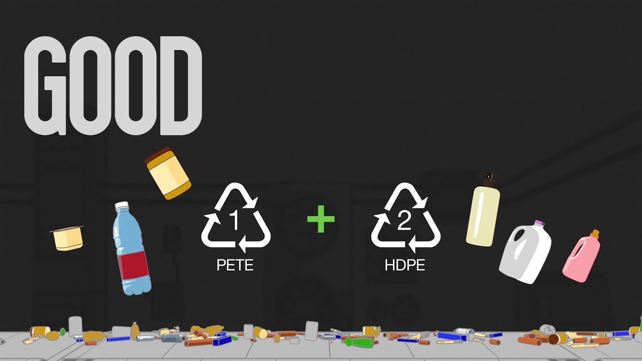 Different types of plastic require different methods in order to get recycled