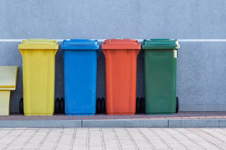 Recycling bins