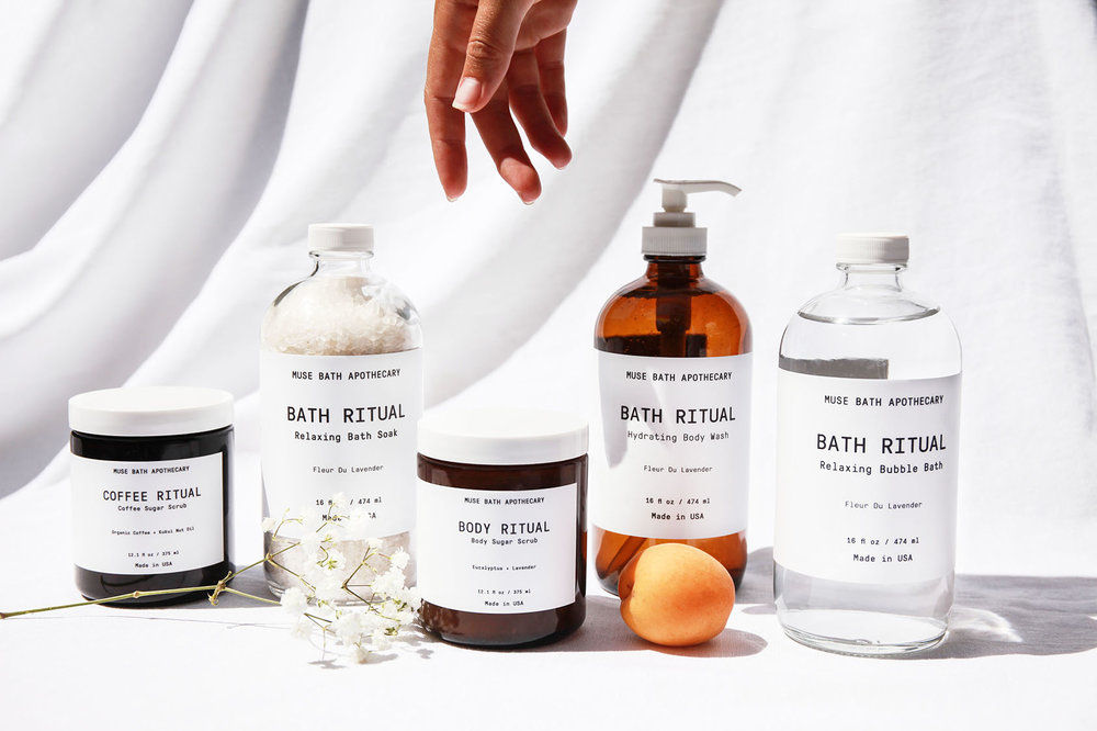 Products from Apothecary Muse, one of the most popular zero-waste skincare brands