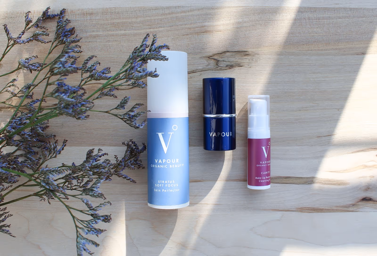 Products from Vapour Organic Beauty, one of the most popular zero-waste skincare brands