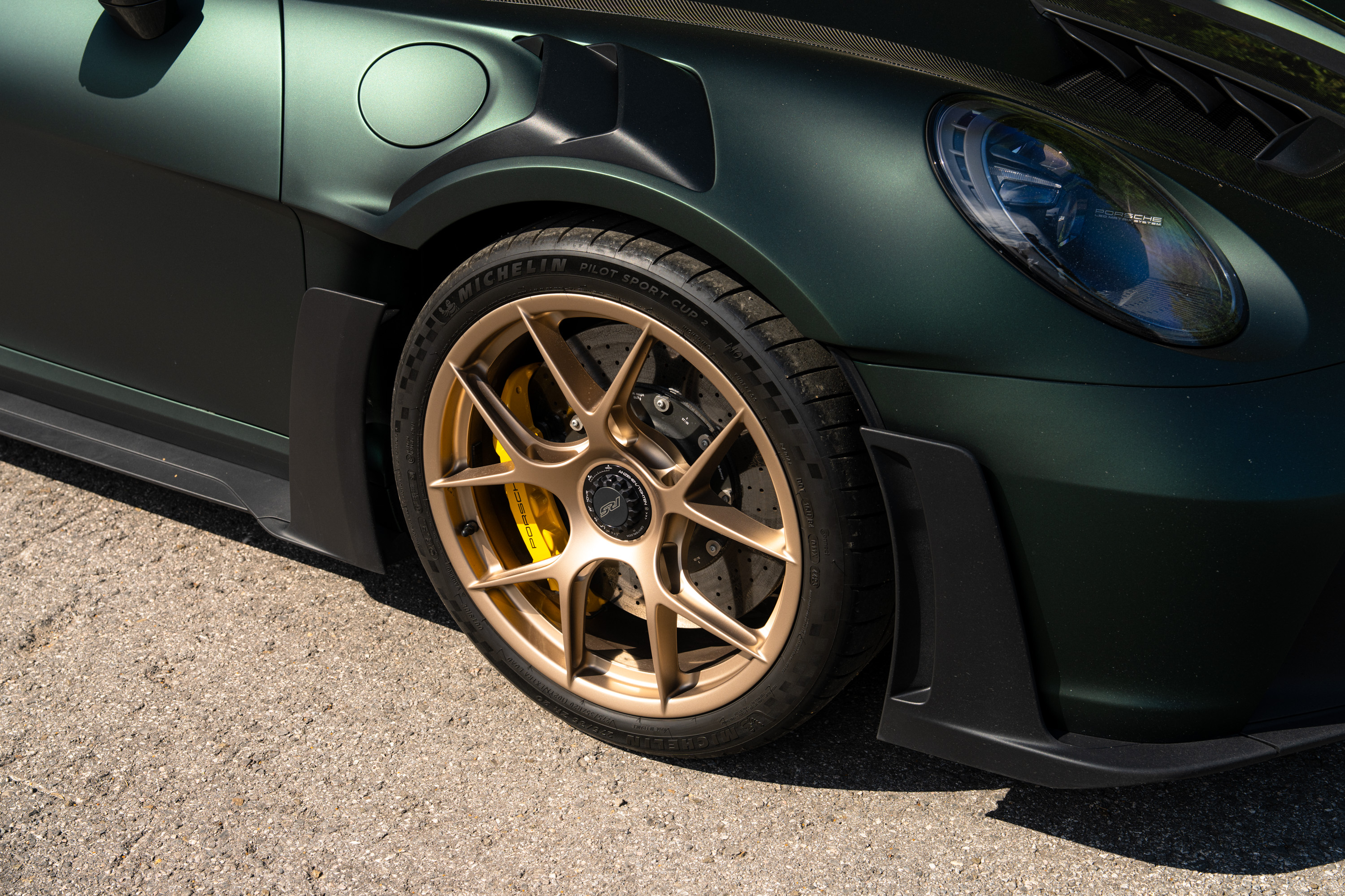 2023 Porsche 911 992.1 GT3RS verte à vendre for sale Germany Allemagne Belgique