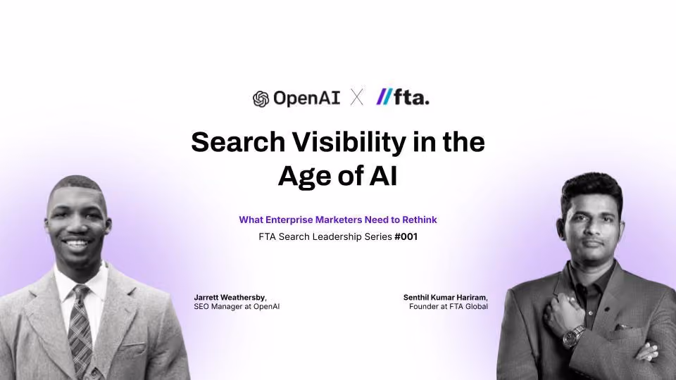 Why Google Rankings Are No Longer Enough in the AI Search Era?