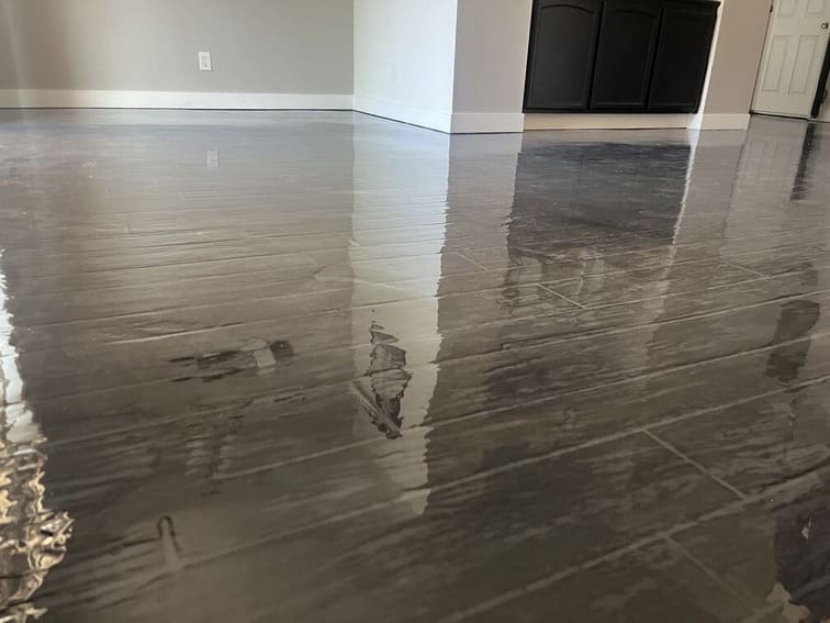 Epoxy floor coating in Goleta