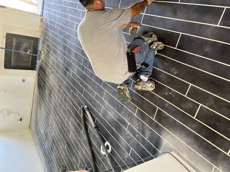 Outdoor concrete overlay in Thousand Oaks