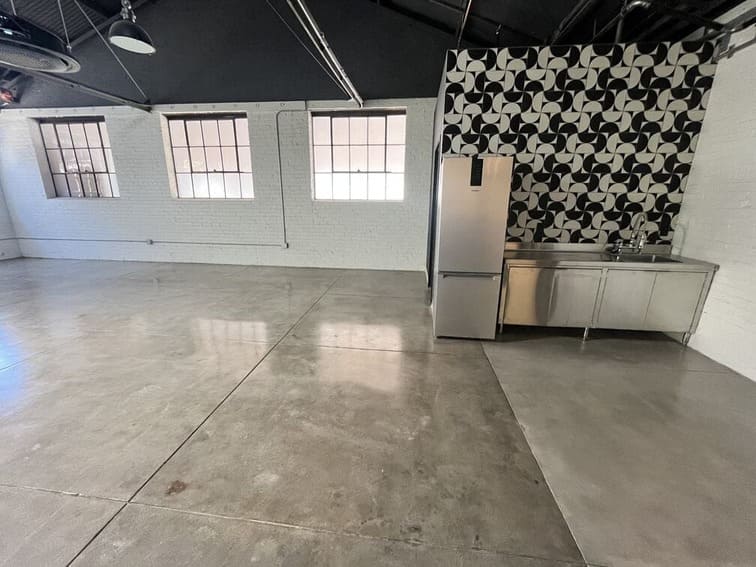 Polished interior concrete floor in Camarillo