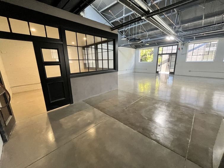 Polished interior concrete floor in Goleta
