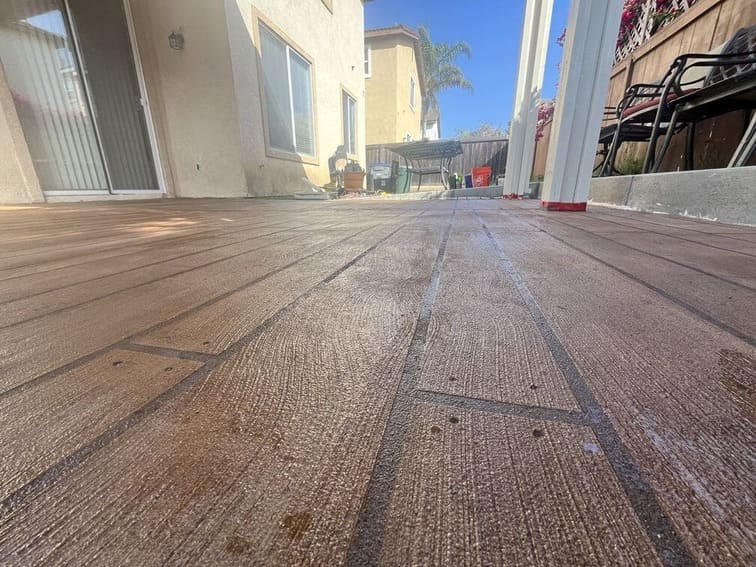 Garage epoxy floor in Camarillo