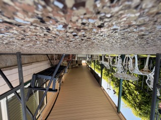 Flake epoxy porch coating in Ventura