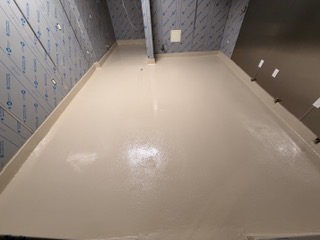 Commercial epoxy floor coating in Goleta