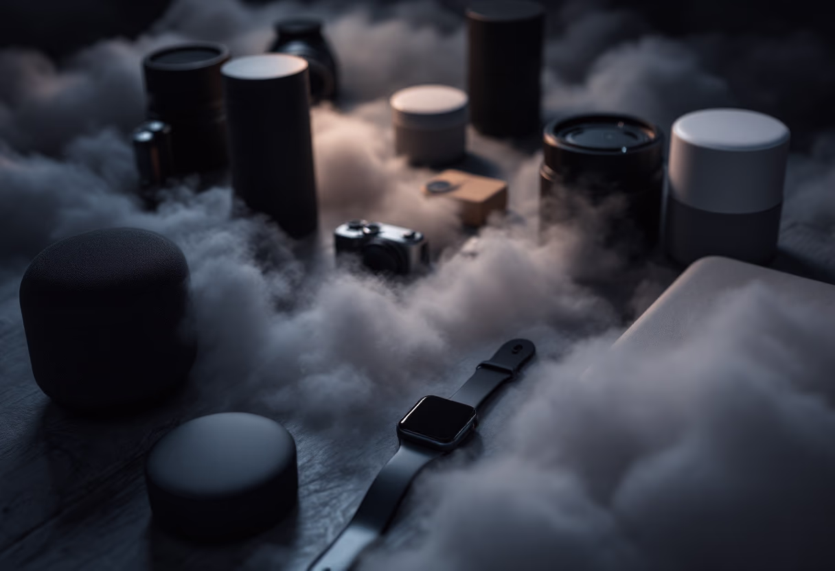 image of tech gadgets collection