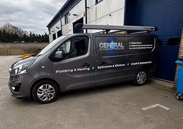 Central Plumbing Services van