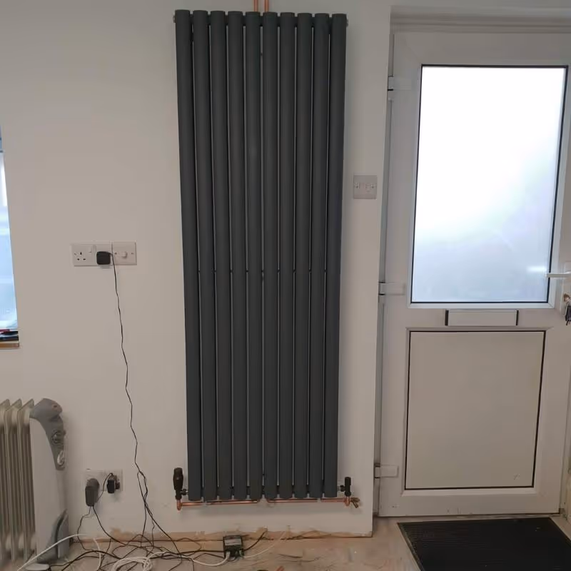 Newly installed radiator
