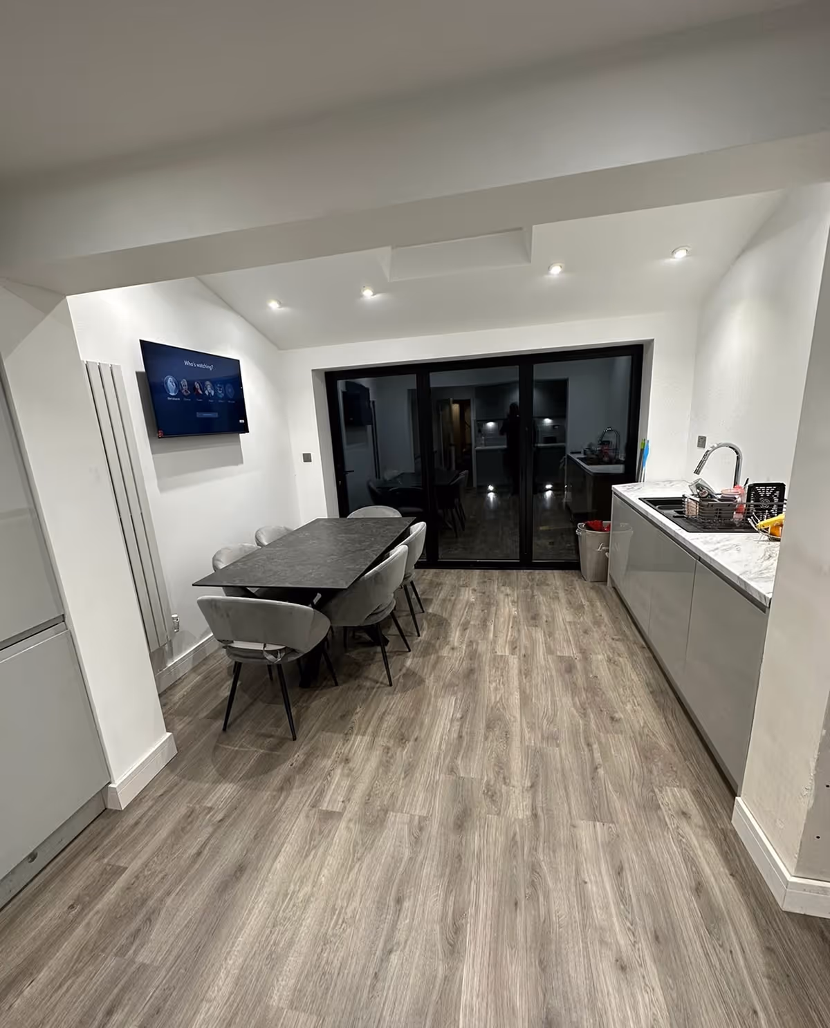 Newly finished kitchen