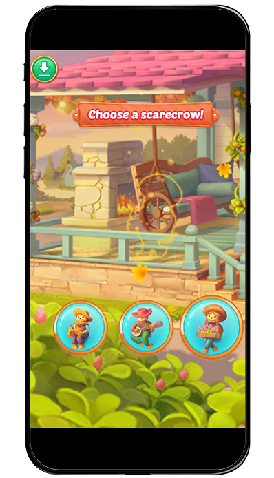 Merge Mansion Autumned themed playable image cover