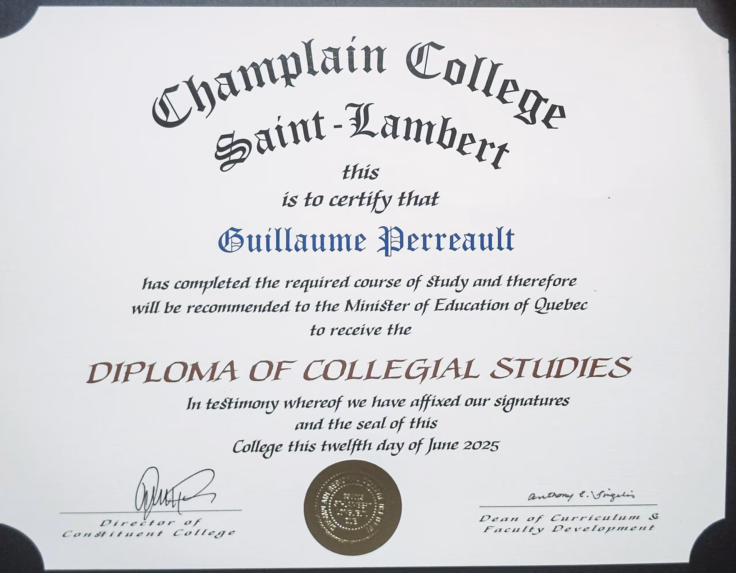 Certificat de gestion de commerce