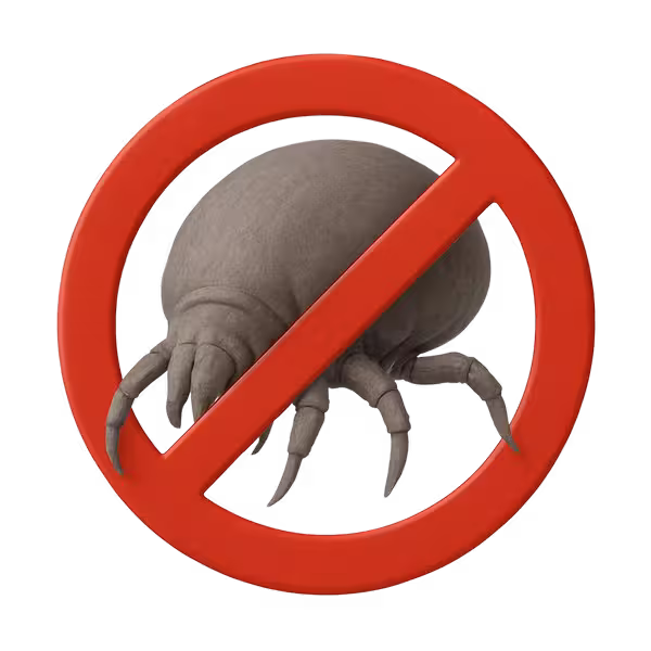 Icône représentant la protection contre les acariens et allergies via l’entretien de climatisation.