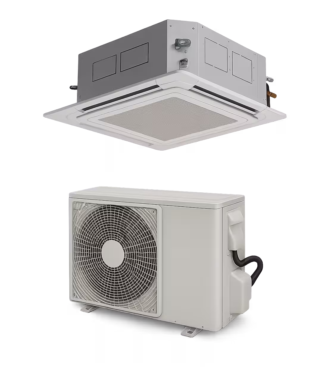 Désinfection et nettoyage de climatisation cassette pour particuliers et professionnels dans le Gard et l’Hérault