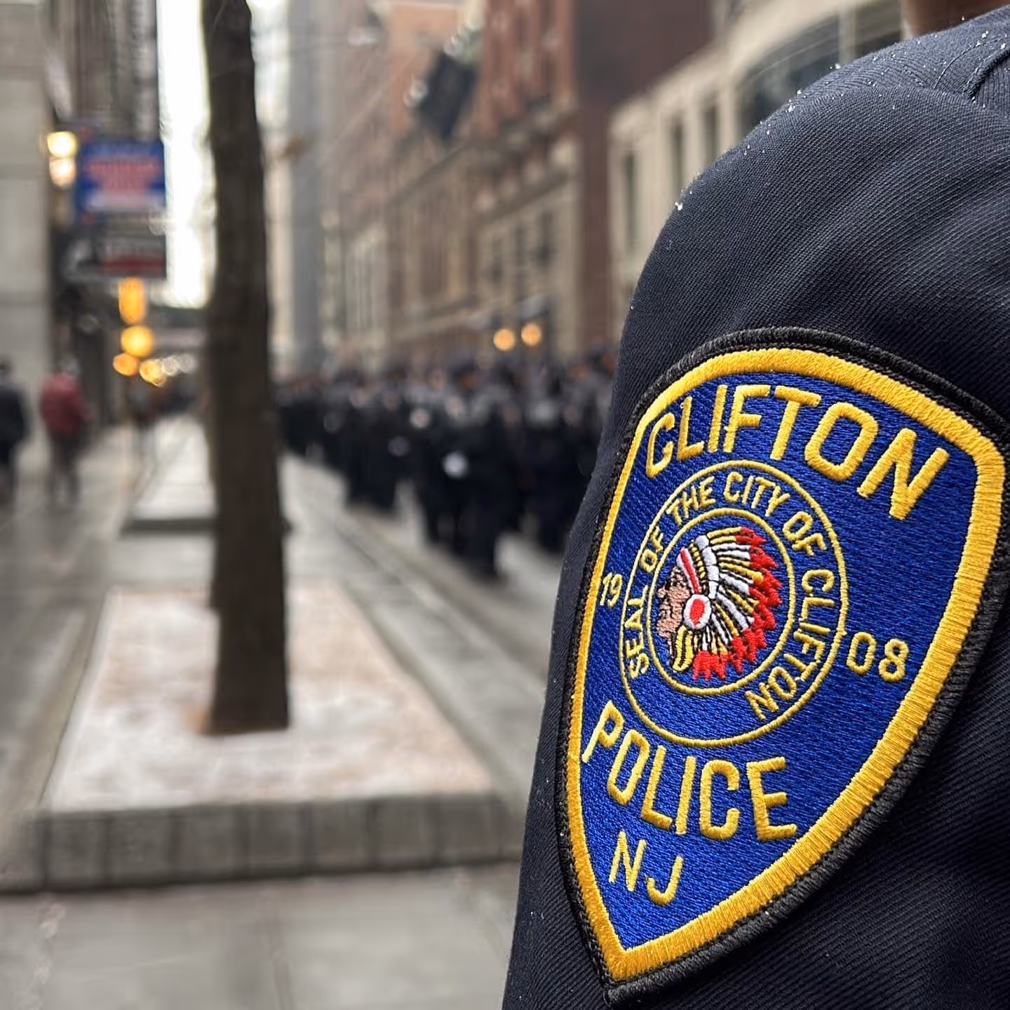 Clifton PBA Police badge