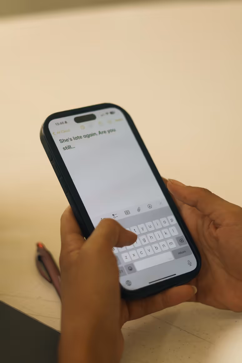 Filling assessment on Phone