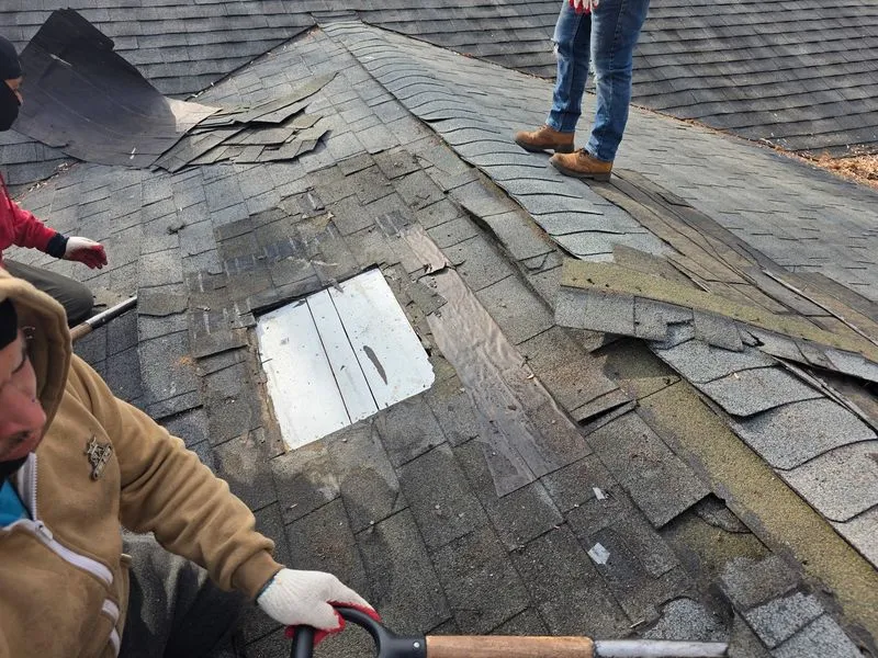Certified roof inspection