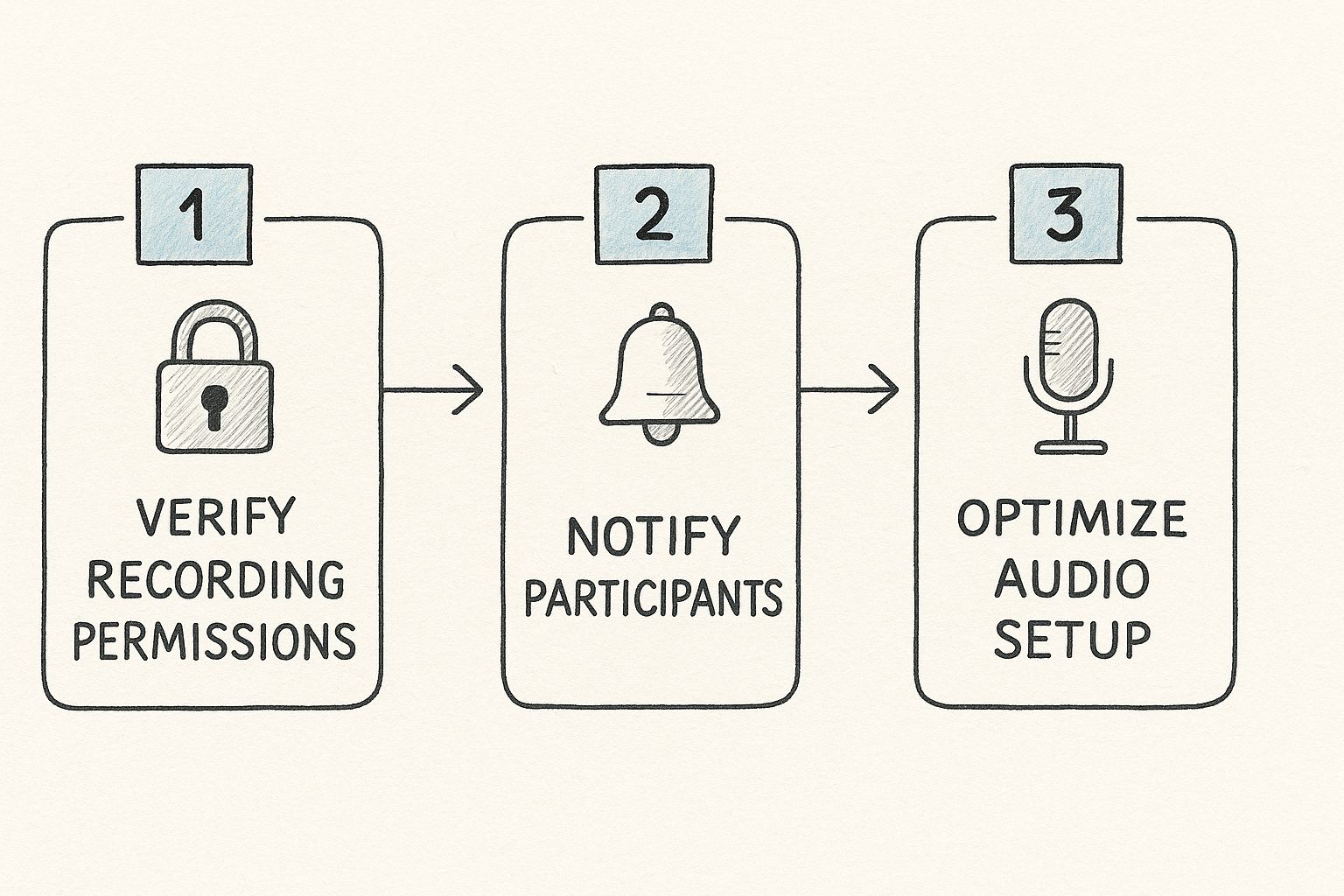 Infographic about how to record a teams meeting