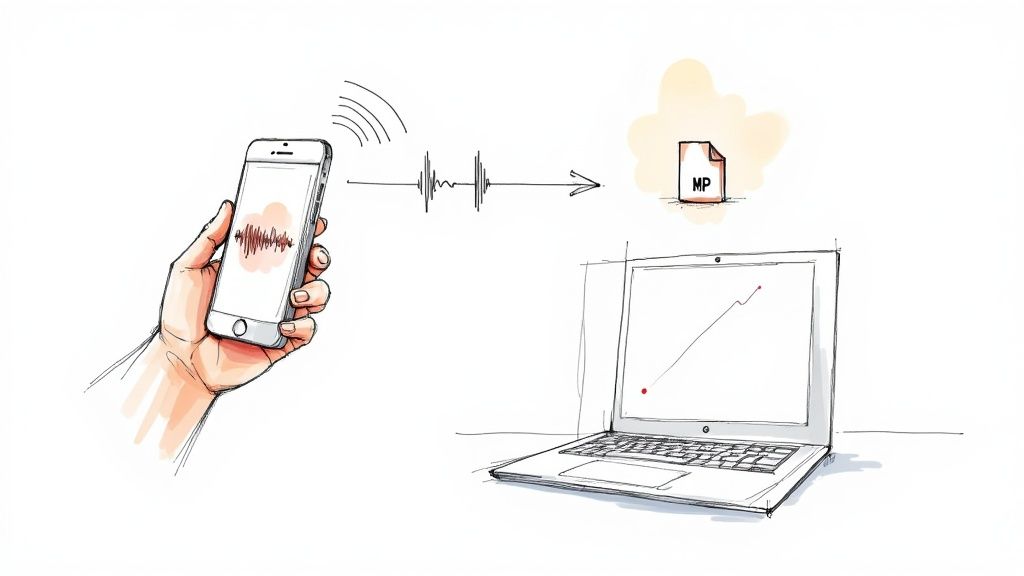 How to Convert a Voice Memo to MP3 on Any Device