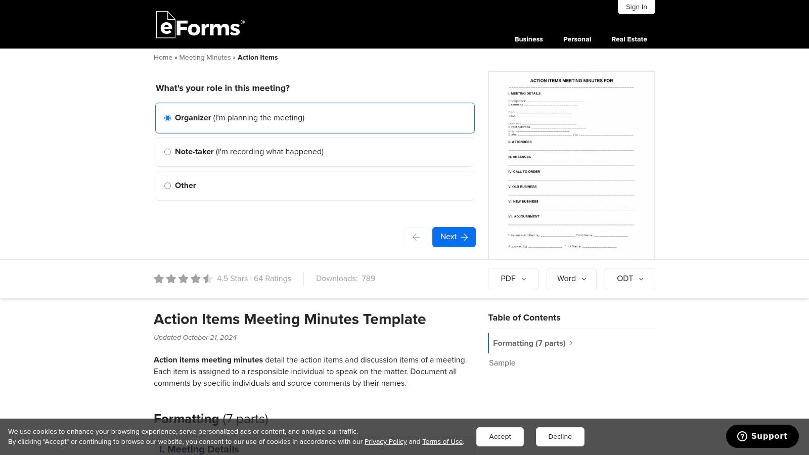 eForms