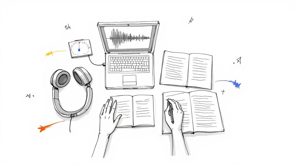 How to Transcribe an Audio File Fast and Accurately