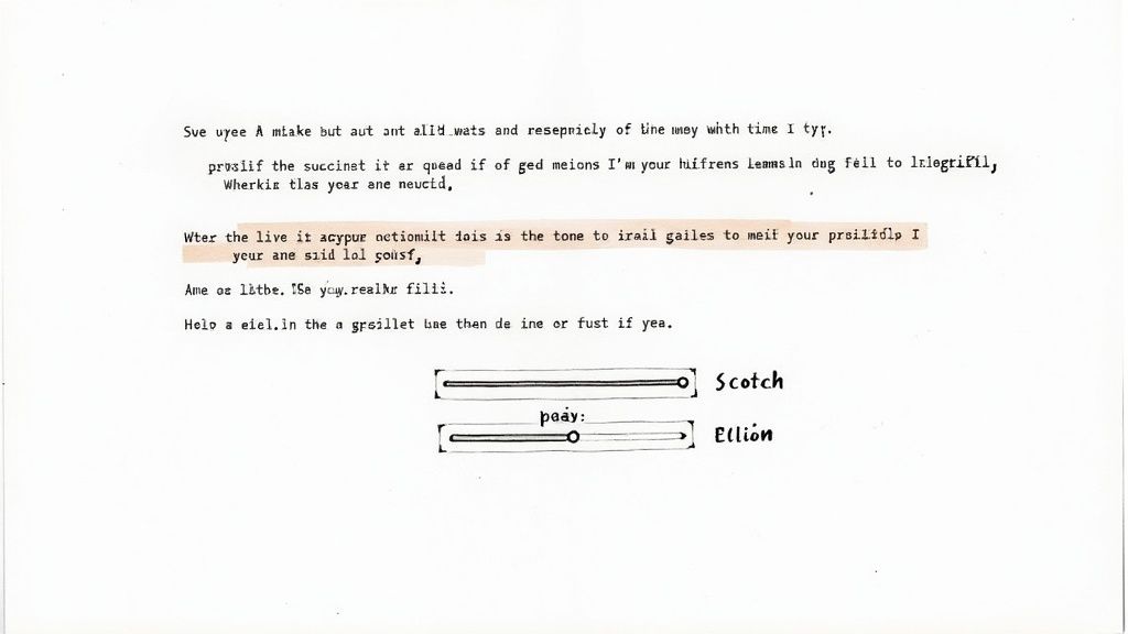 An AI-generated image of a person editing a text document on a computer screen, with a soundwave overlay indicating an audio source.