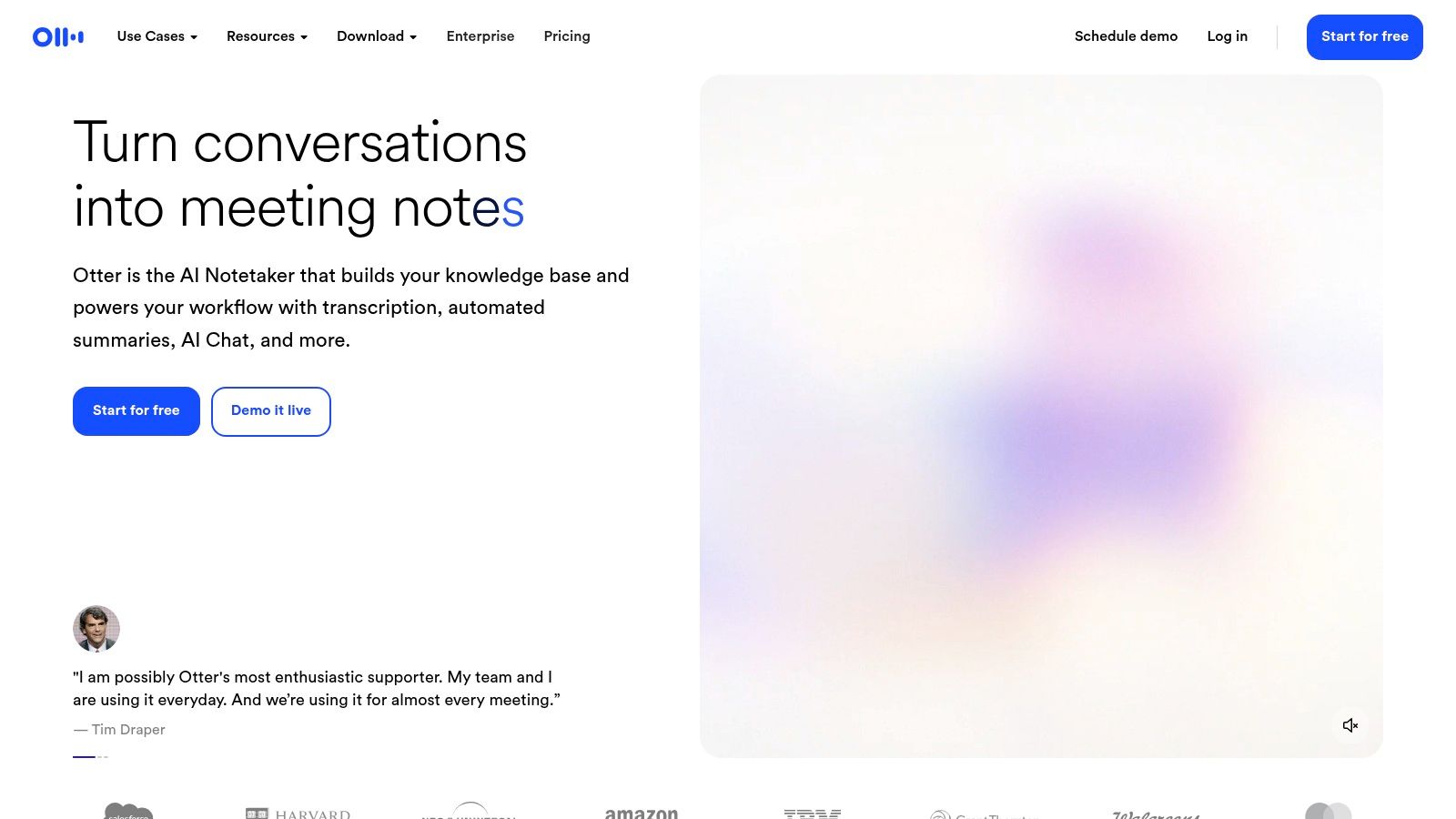 Otter.ai (free plan)