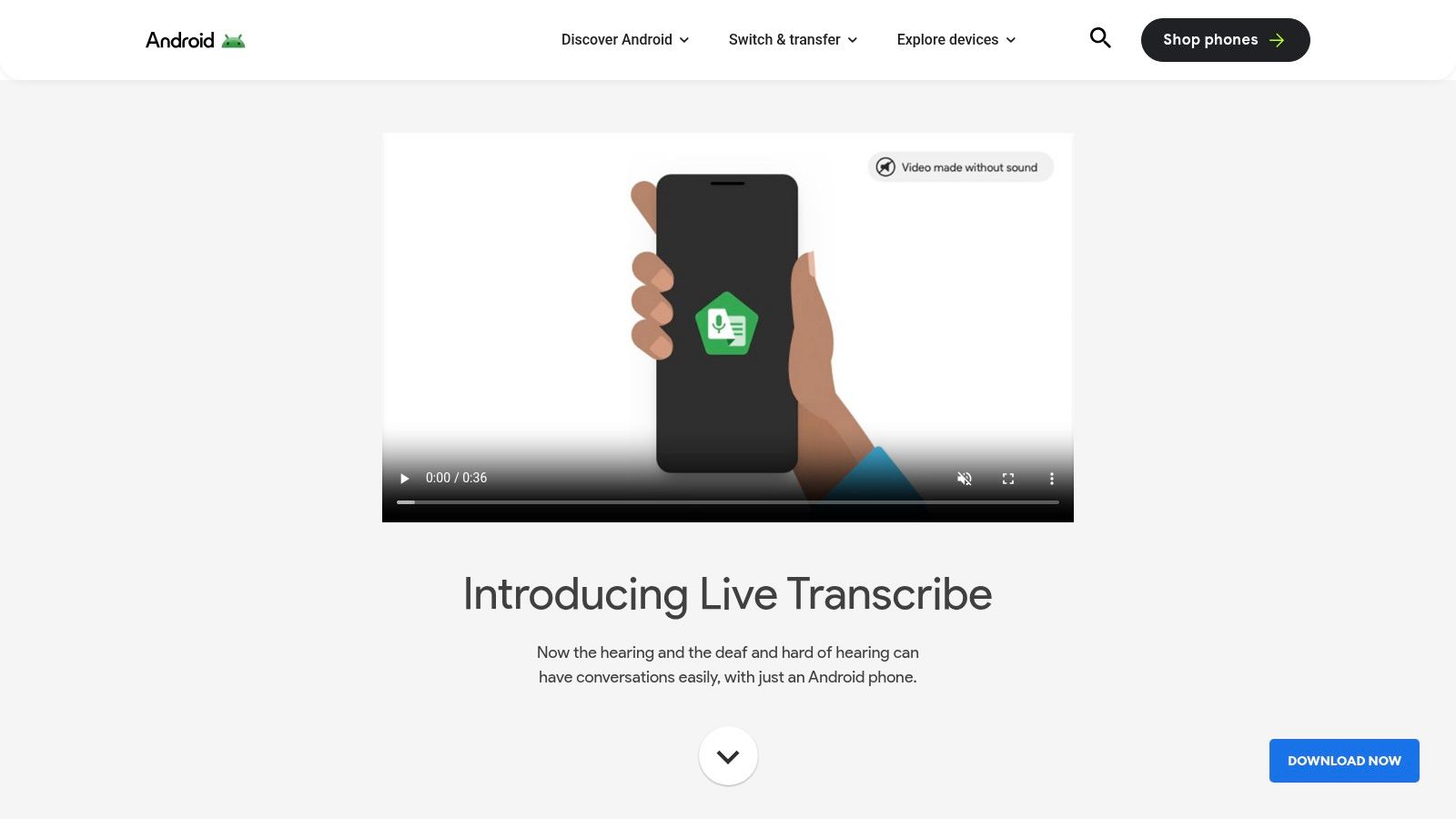 Live Transcribe by Google (Android)