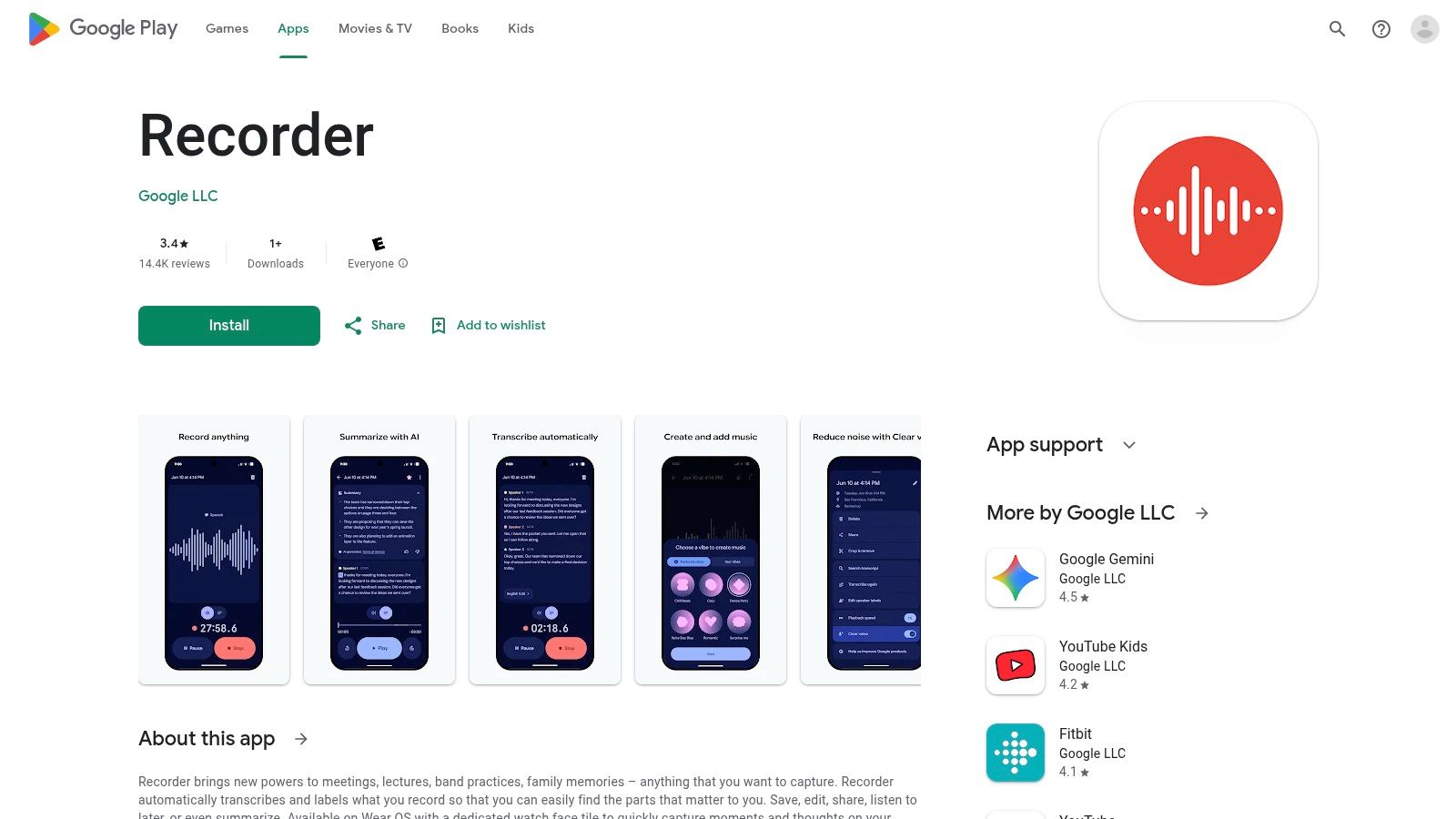 Google Recorder (Pixel phones)