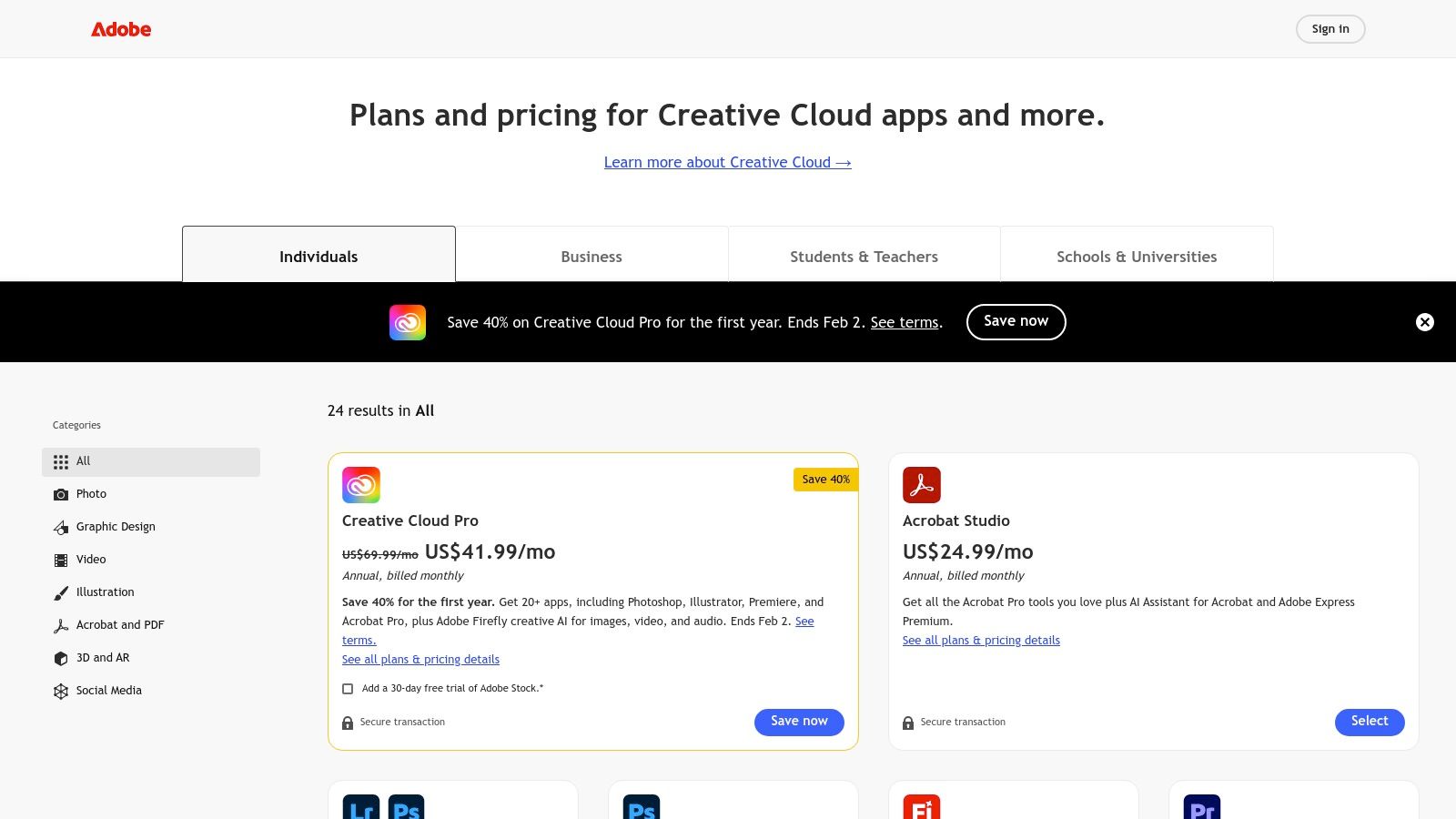 Adobe Creative Cloud