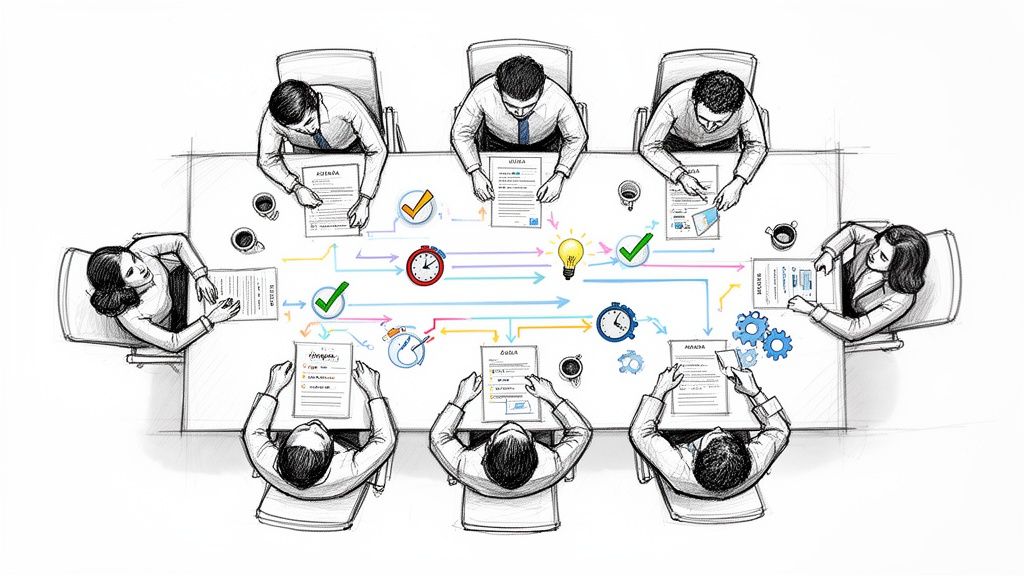 How to create a board meeting agenda that drives decisions