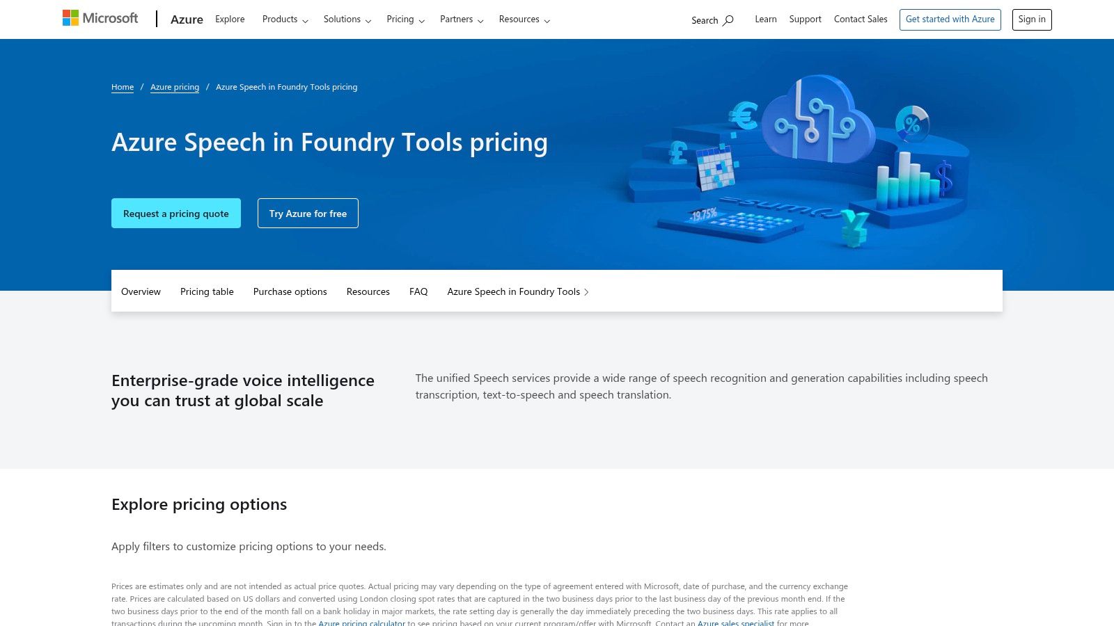 Microsoft Azure AI Speech (Speech-to-Text)