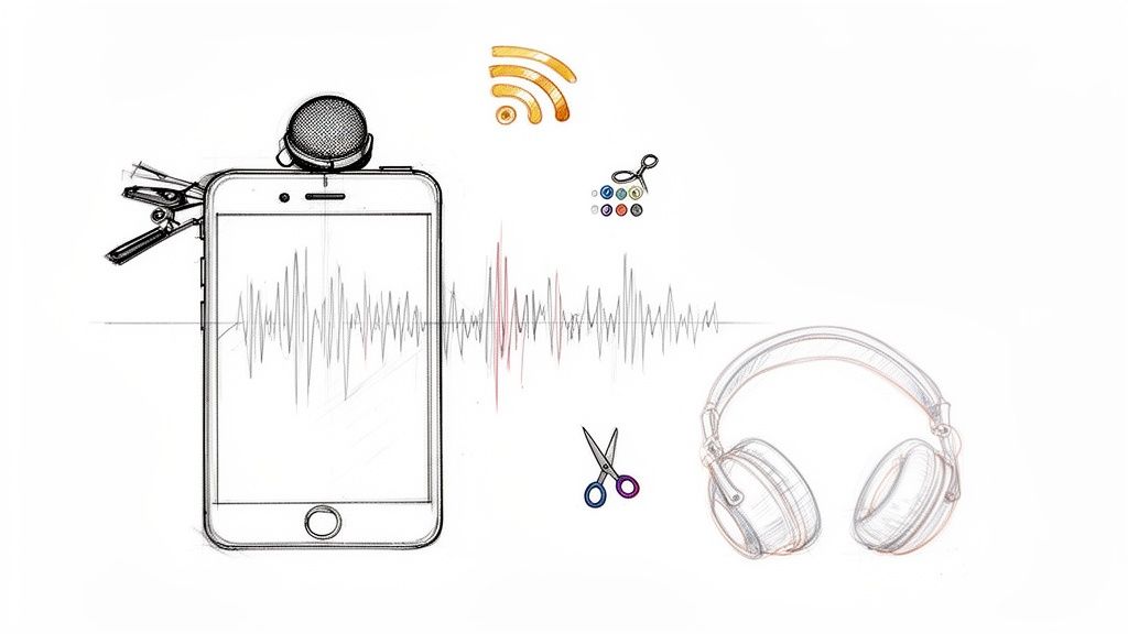 Podcasting with an iPhone: A Step-by-Step Guide for 2026