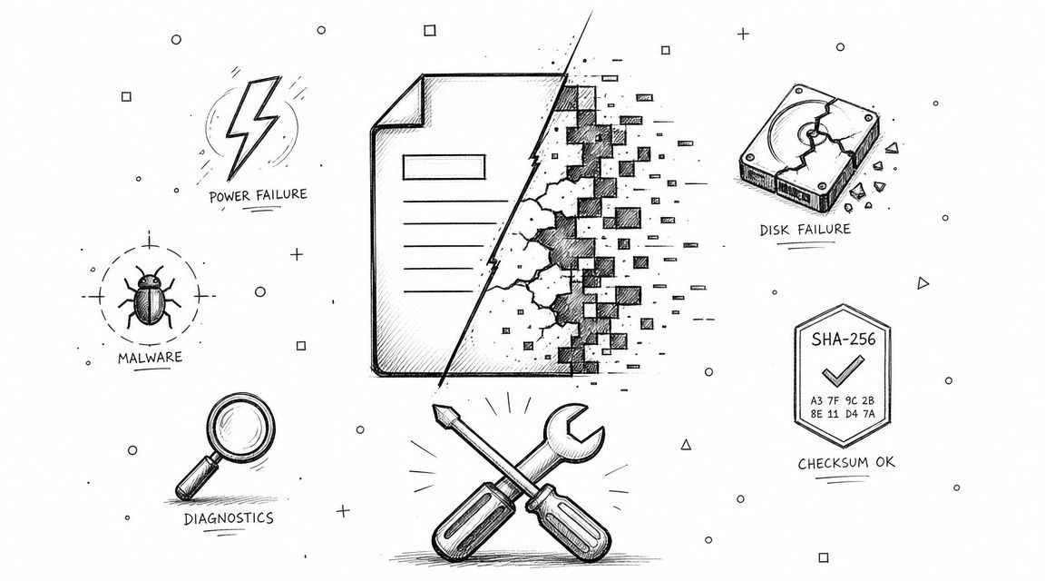 What Is a Corrupted File: Causes and Fixes