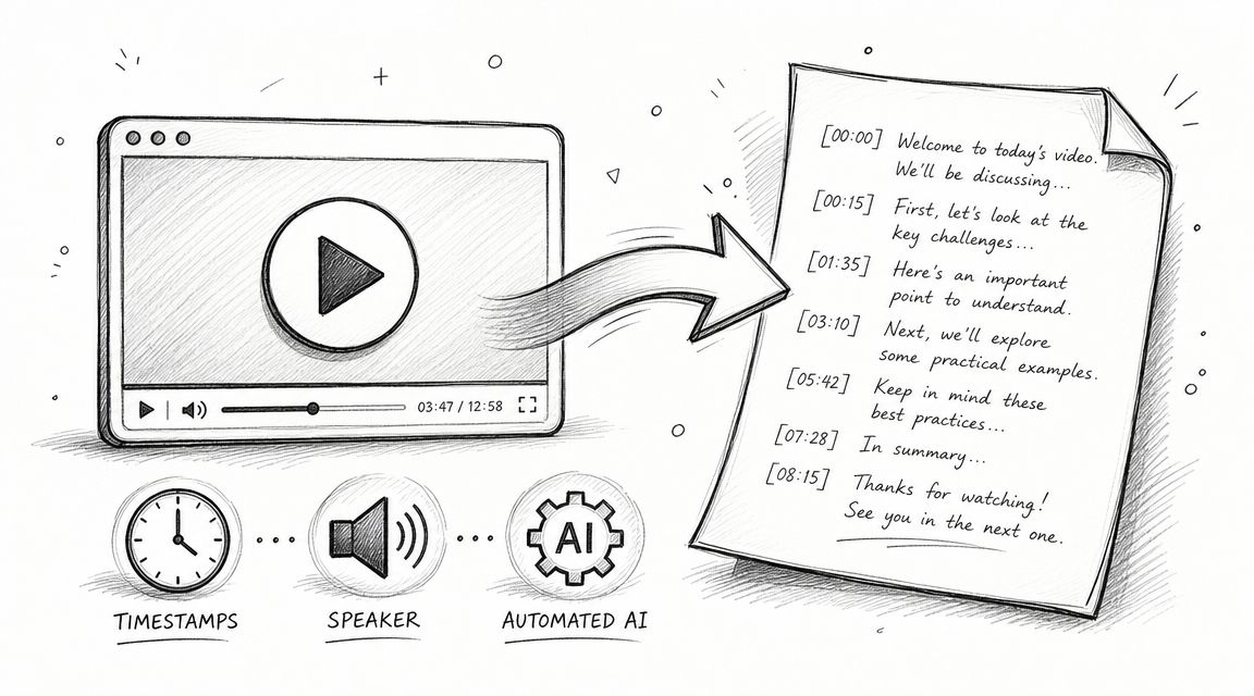 What Is A Video Transcription? Your 2026 Guide