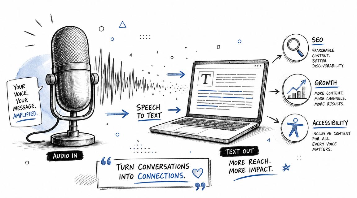 Podcast Transcript Generator: Boost SEO & Accessibility