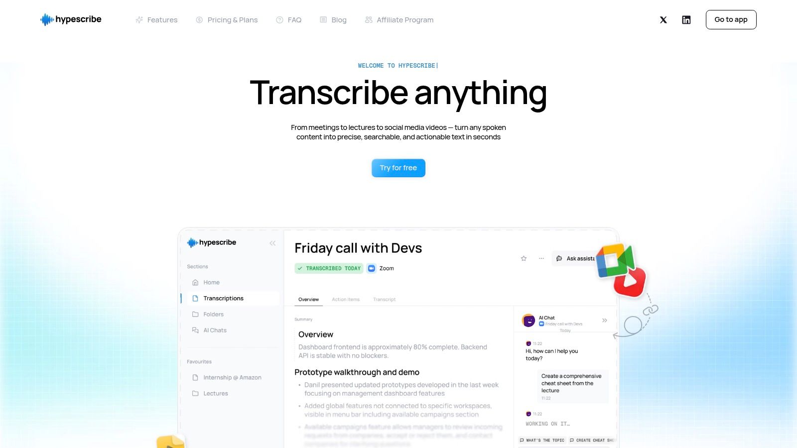Screenshot from https://www.hypescribe.com