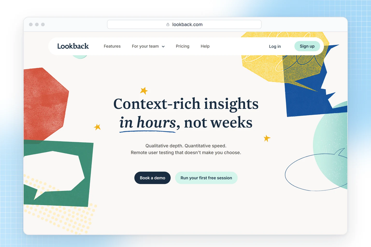 Lookback website: remote user testing with moderated and unmoderated sessions