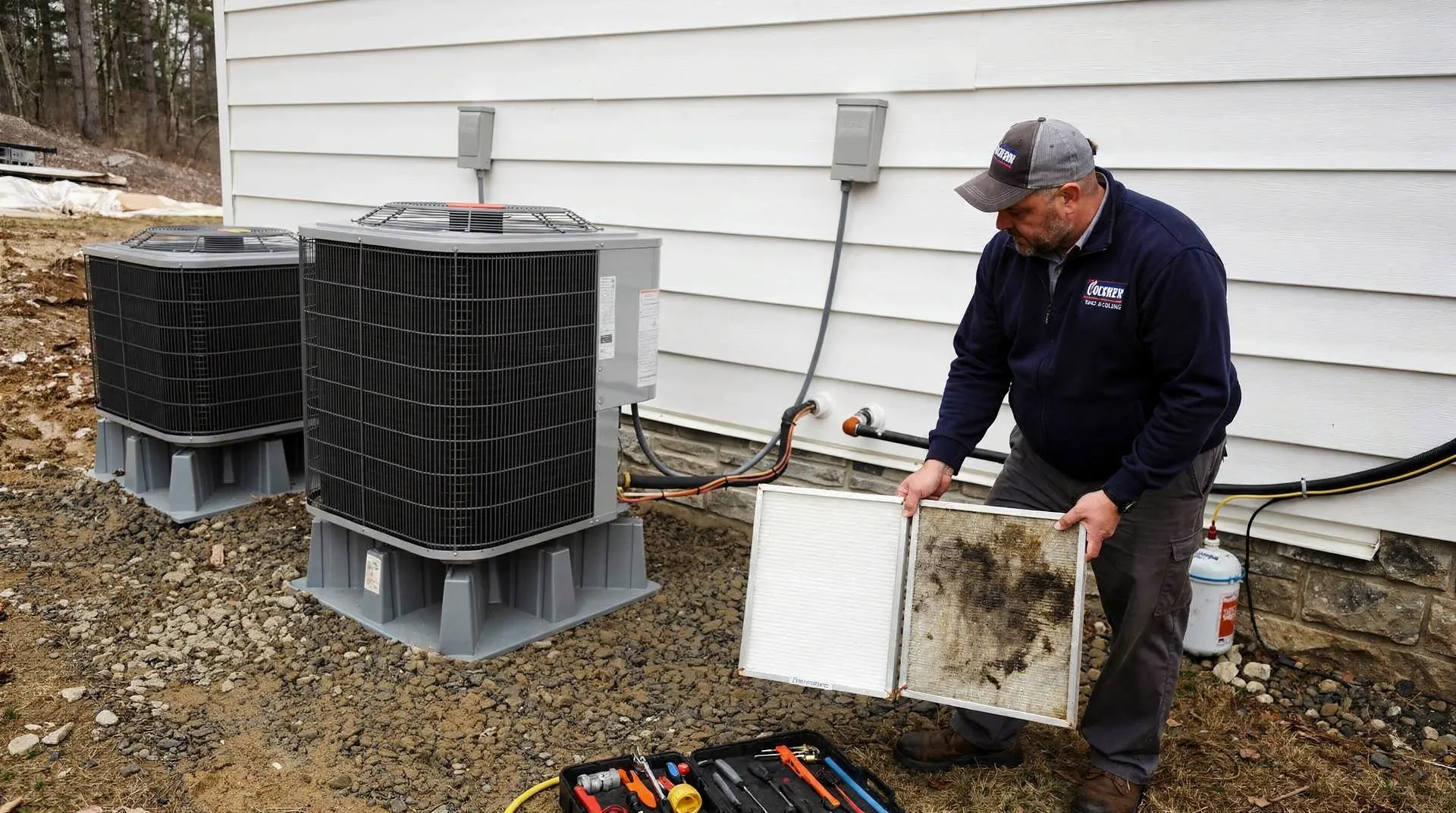 Cochran Heating & Cooling handles airflow problems as part of their comprehensive AC repair services